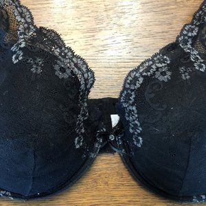 Addition Elle Black Bra with Underwire-42C